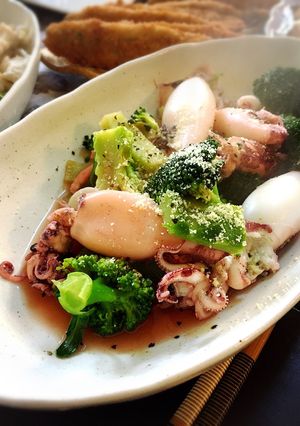 やりいかとブロッコリーのにんにく煮-レシピのメイン写真