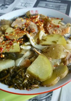 三平汁の残りで煮込みうどん-レシピのメイン写真
