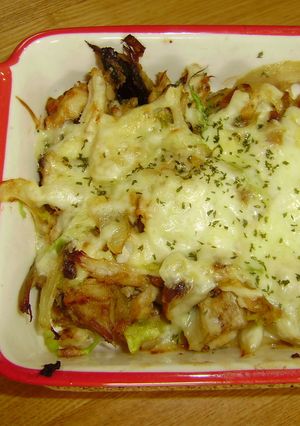 焼き魚リメイクのグラタン-レシピのメイン写真