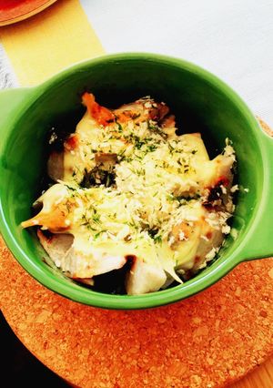 里芋の青海苔チーズのせ焼き-レシピのメイン写真