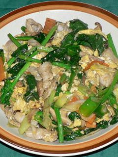 豚肉とほうれん草のオイスターソース炒め-レシピのメイン写真