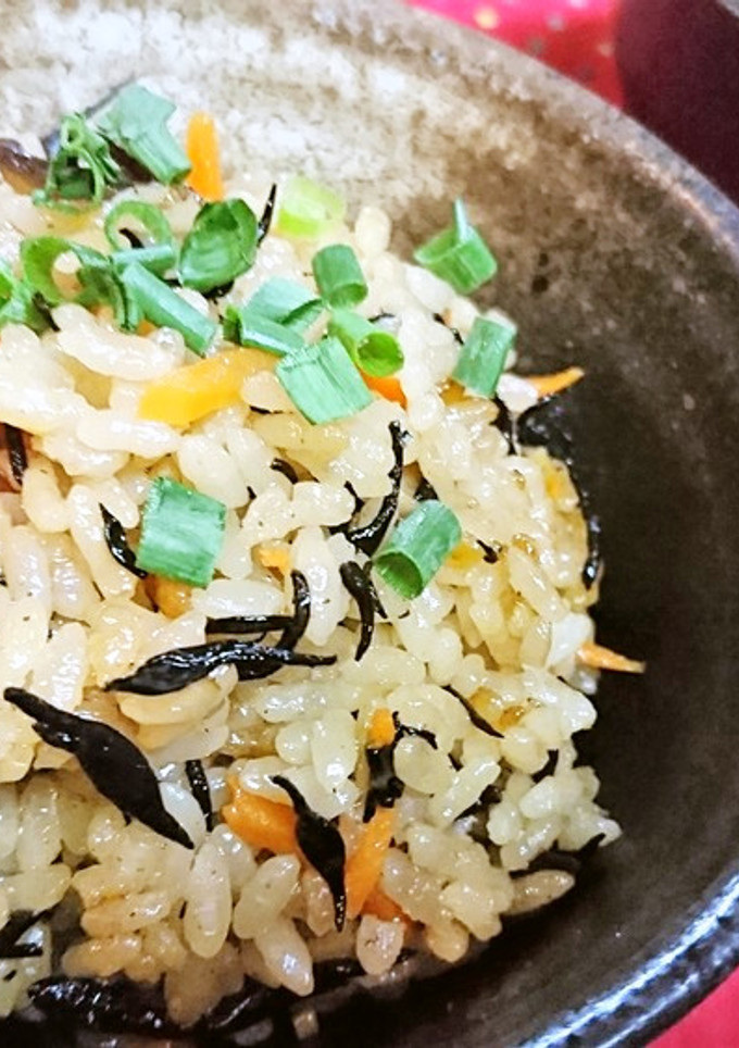 【豚の角煮汁deほっこり炊き込みご飯】-レシピのメイン写真