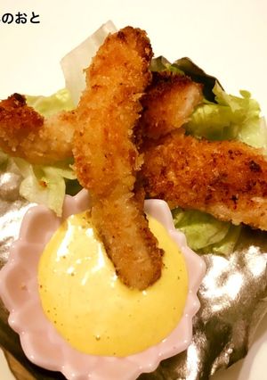 胸肉で☆手掴みチキンとハニーマスタード-レシピのメイン写真