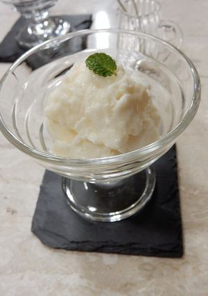 酒粕ジェラート-レシピのメイン写真