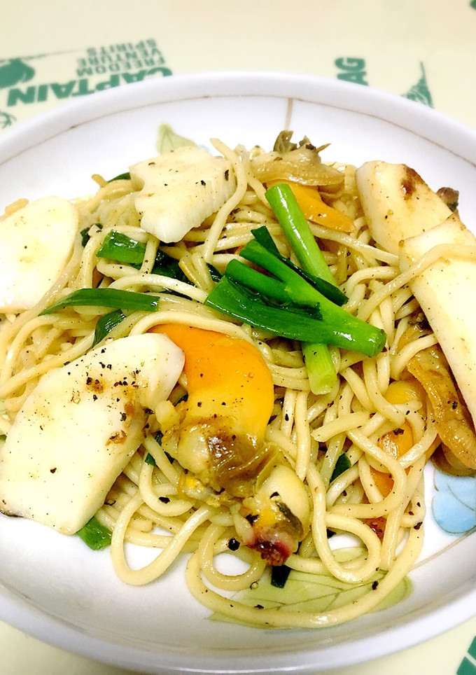 海鮮 塩焼きそば-レシピのメイン写真