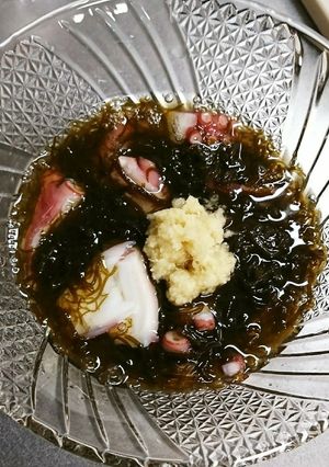 ＊生姜風味のタコ入りもずく酢-レシピのメイン写真