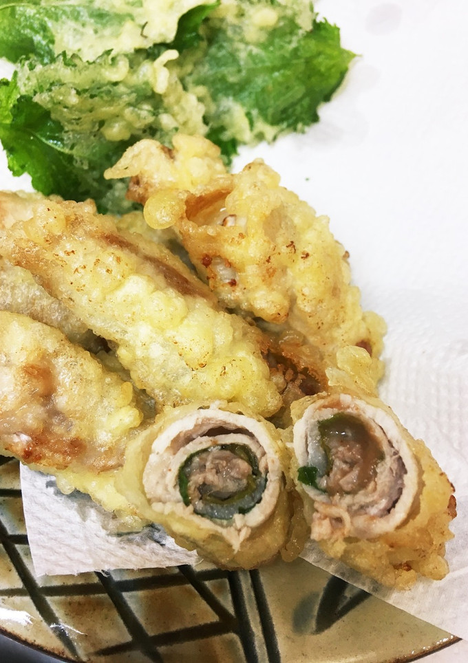 豚ロースの梅しそ巻き&チーズ巻き揚げ-レシピのメイン写真