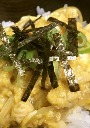 簡単 すき焼きのたれで親子丼-レシピのメイン写真