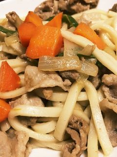 超簡単☆美味しい焼きうどん-レシピのメイン写真