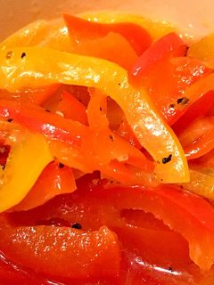 パプリカの彩り出汁マリネ-レシピのメイン写真