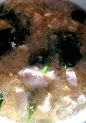 超簡単！疲労時に元気が出るチキンスープ-レシピのメイン写真