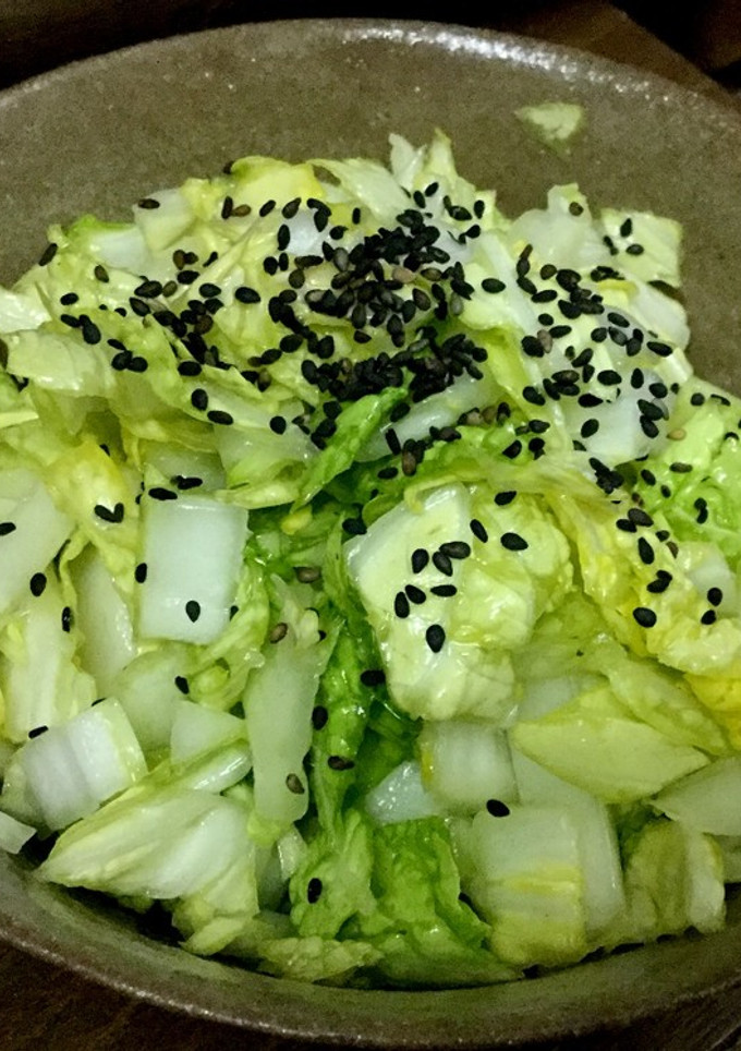 3分で完成！やみつき☆中華風白菜サラダ-レシピのメイン写真