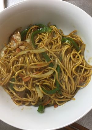 青椒肉絲焼きそば-レシピのメイン写真