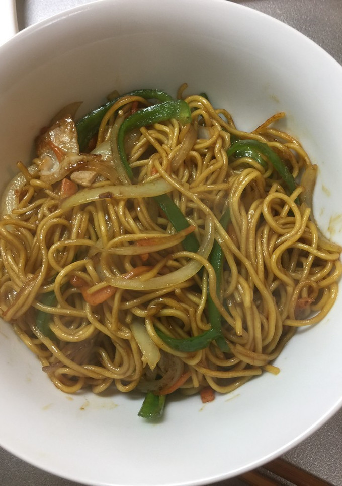 青椒肉絲焼きそば-レシピのメイン写真
