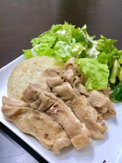 炊飯器だけ!我が家のカオマンガイ-レシピのメイン写真