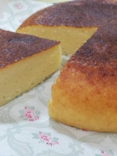 超簡単ヘルシー!炊飯器チーズケーキ-レシピのメイン写真