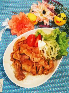 余ったチャーシューのタレで簡単豚丼♪-レシピのメイン写真