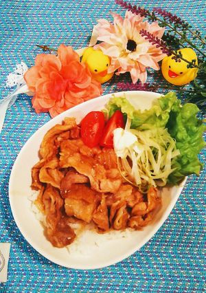 余ったチャーシューのタレで簡単豚丼♪-レシピのメイン写真