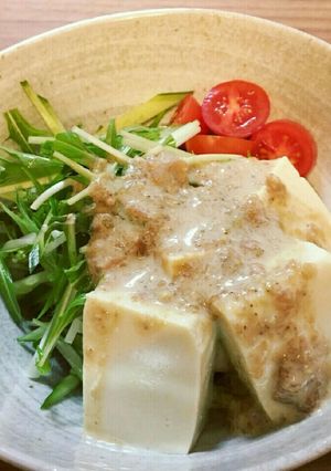 分量簡単!手作り♡梅胡麻ドレッシング-レシピのメイン写真