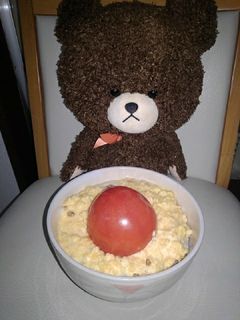 ドカンとトマトの、ねば豆腐丼!-レシピのメイン写真