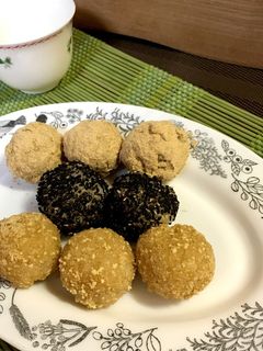 お彼岸に炊飯器で簡単おはぎ残りごはんでも-レシピのメイン写真