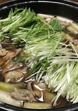 激ウマ簡単 焼きネギ鍋-レシピのメイン写真