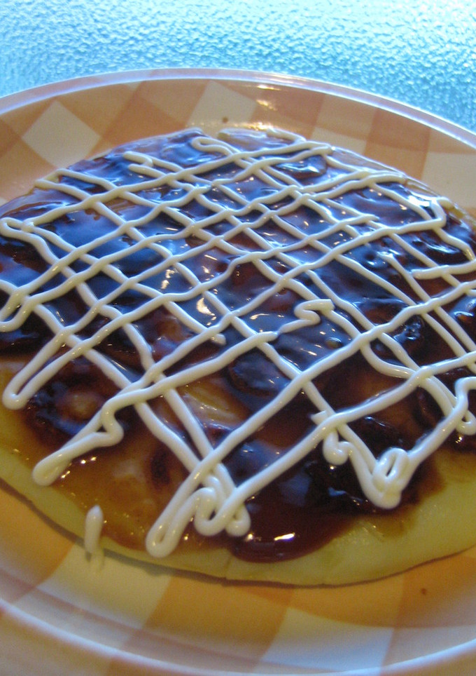 『いももち』のお好み焼き風♪-レシピのメイン写真