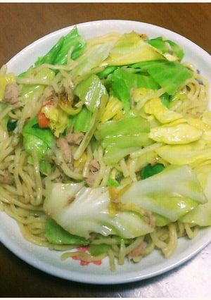 簡単！ツナ焼きそば-レシピのメイン写真