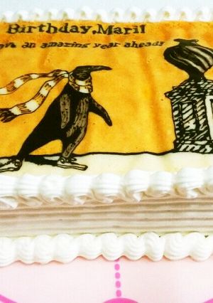 ゴーリーうろんな客☆誕生日ケーキ(覚書)-レシピのメイン写真