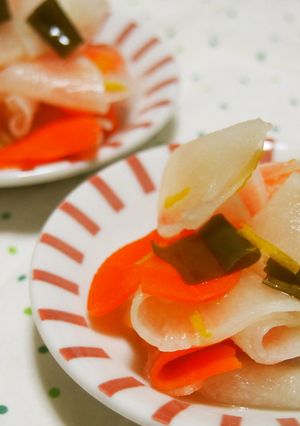 大根とにんじんのあちゃら漬け♪作り置きに-レシピのメイン写真