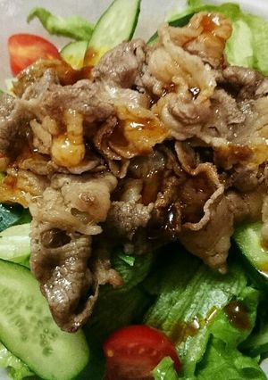焼き肉サラダ-レシピのメイン写真