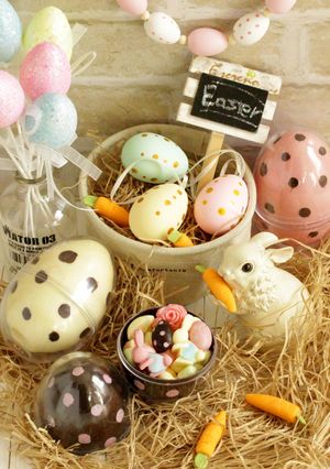 * イースター ♡ 手作りチョコエッグ♪-レシピのメイン写真