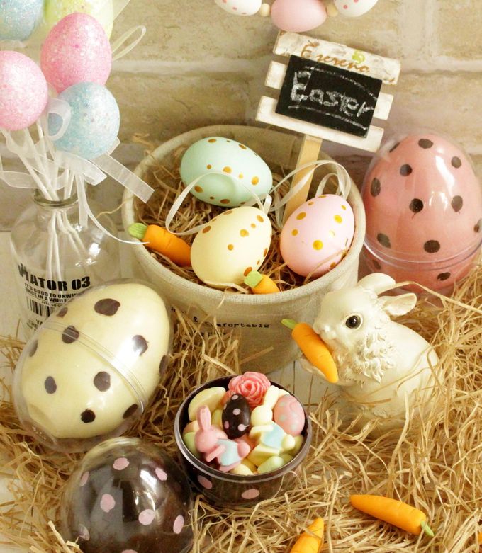 * イースター ♡ 手作りチョコエッグ♪-レシピのメイン写真