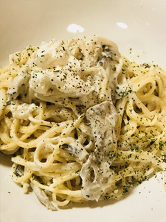 きのことリコッタチーズソースのパスタ-レシピのメイン写真