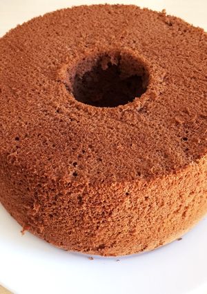 しっとりふわふわ チョコレートシフォン-レシピのメイン写真