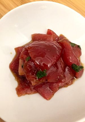 残ったお刺身活用♫簡単漬け-レシピのメイン写真