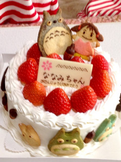 大好き♡トトロクッキーの誕生日ケーキ♪-レシピのメイン写真