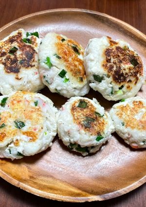 ダイエット飯！はんぺん豆腐焼き-レシピのメイン写真