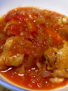 鶏肉のトマト煮込み-レシピのメイン写真