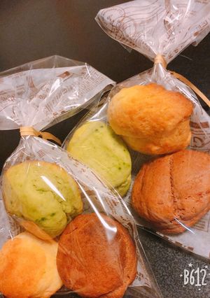 簡単!!可愛い!!3色スコーン-レシピのメイン写真