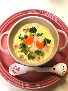 食べたい時にすぐ出来るレンジ洋風茶碗蒸し-レシピのメイン写真