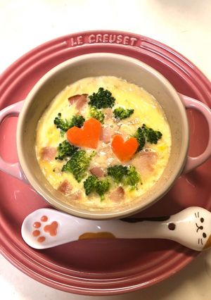 食べたい時にすぐ出来るレンジ洋風茶碗蒸し-レシピのメイン写真