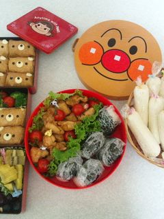 子供とピクニック行楽弁当⭐運動会にも⭐️-レシピのメイン写真