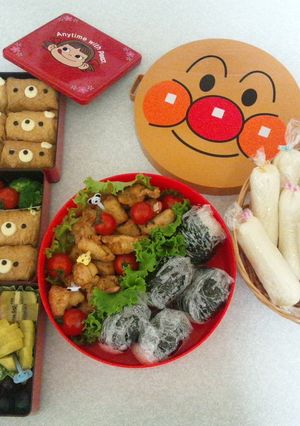 子供とピクニック行楽弁当⭐運動会にも⭐️-レシピのメイン写真