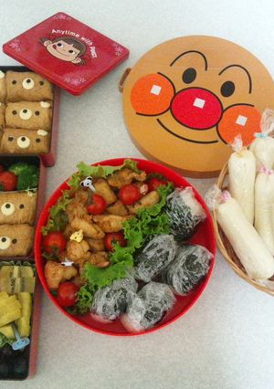 子供とピクニック行楽弁当⭐運動会にも⭐️-レシピのメイン写真