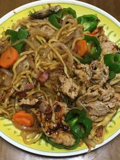 おひとり様の焼きそば-レシピのメイン写真