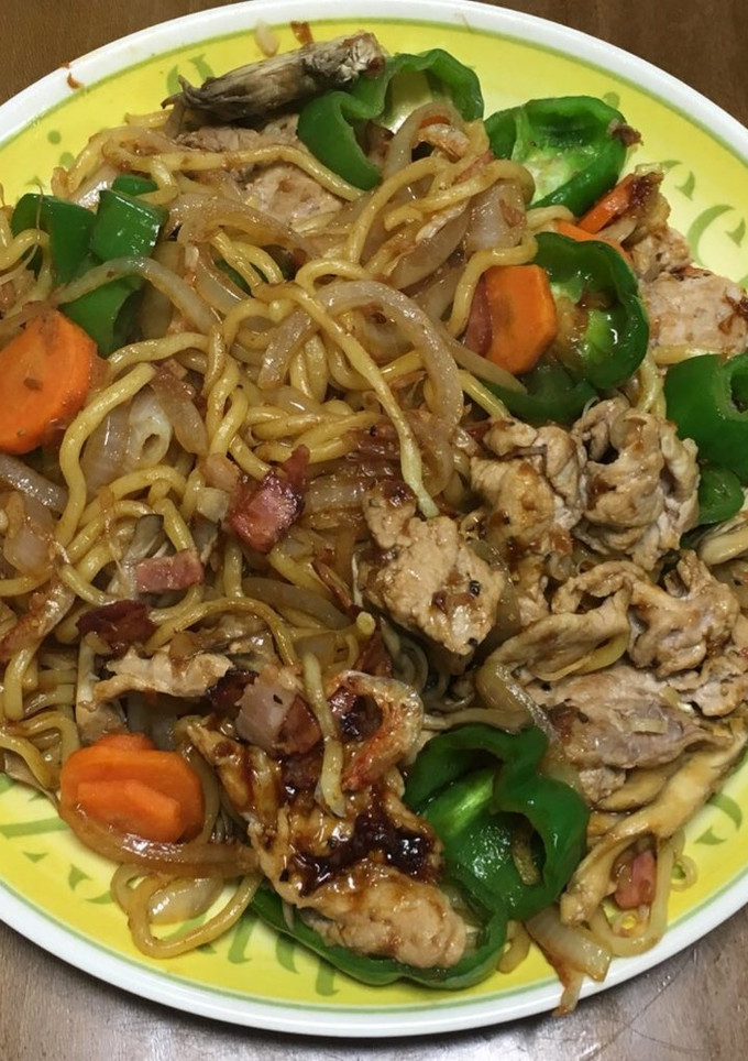 おひとり様の焼きそば-レシピのメイン写真