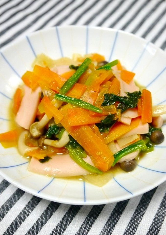 簡単副菜！残りもの野菜の味噌蒸し-レシピのメイン写真