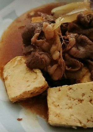 すぐ出来る美味しい肉豆腐-レシピのメイン写真