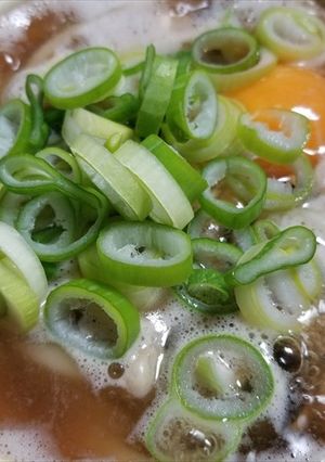 シモフリシメジと打ち豆のなべ焼きうどん-レシピのメイン写真
